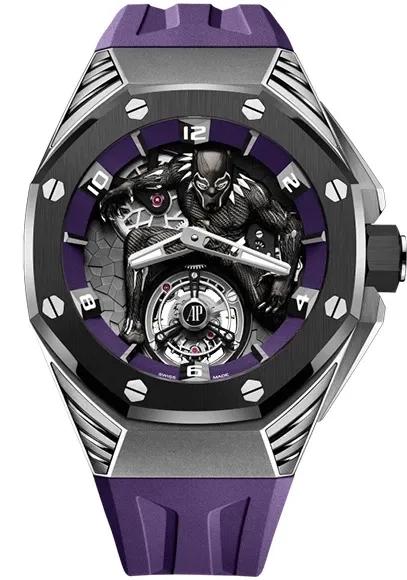 Royal Oak Concept Marvel Black Panther Flying Tourbillon-Audemars Piguet