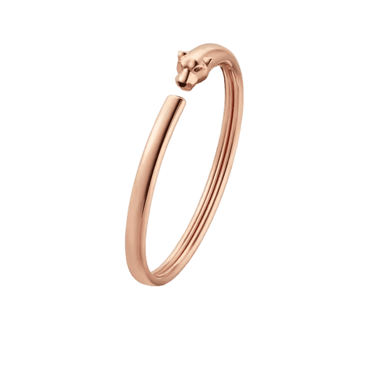 Panthère de Cartier bracelet, small model, half-paved(15-20 cm)-Cartier