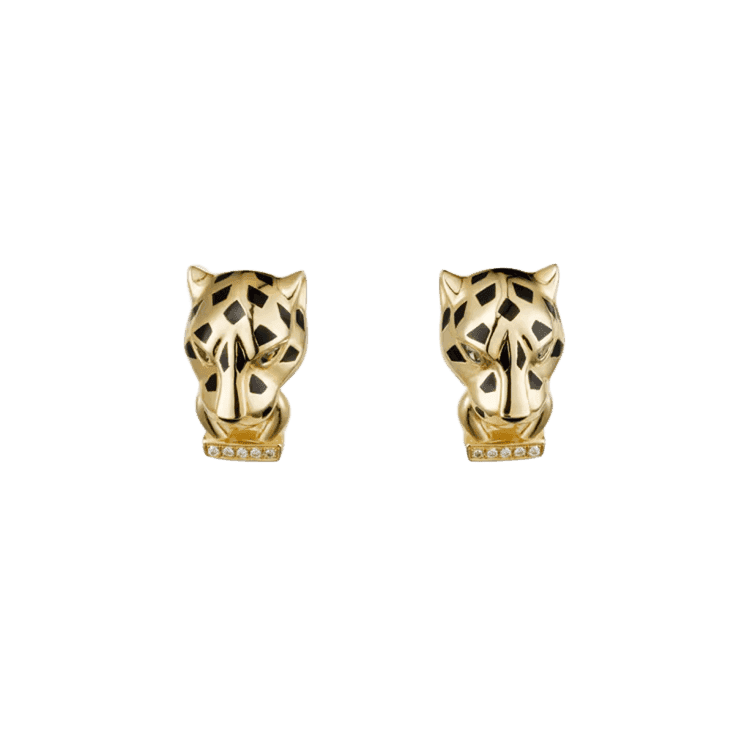 Panthère de Cartier earrings, diamonds-Cartier