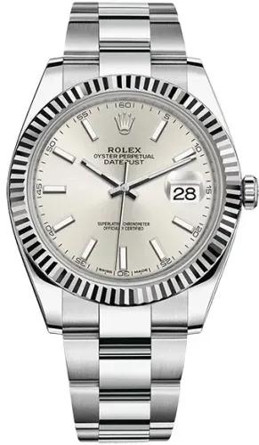 Rolex Datejust 41 mm, steel and white gold