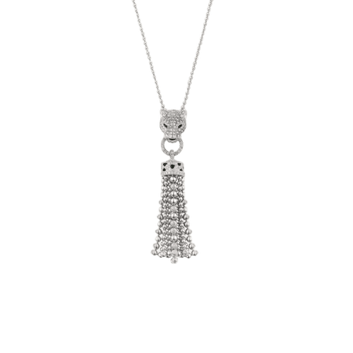 Cartier Panthère de Cartier necklace, half-paved