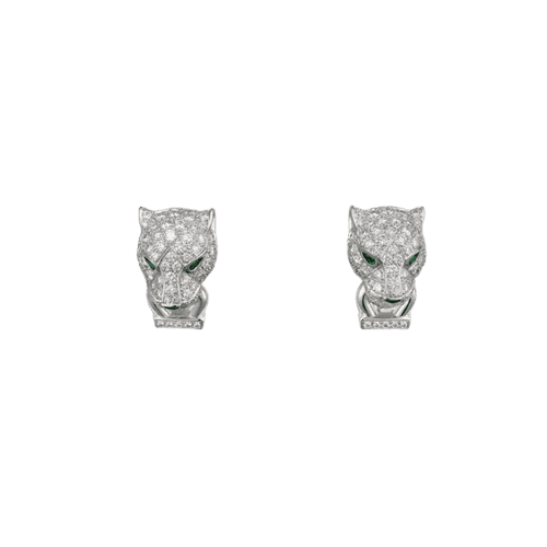 Cartier Panthère de Cartier earrings, paved